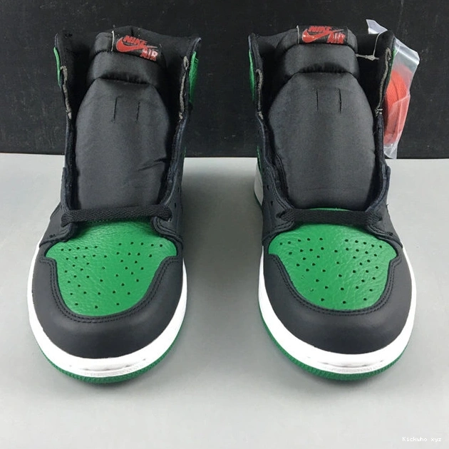3775 555088- Pine Green Refined Retro Black Jordan1 1013